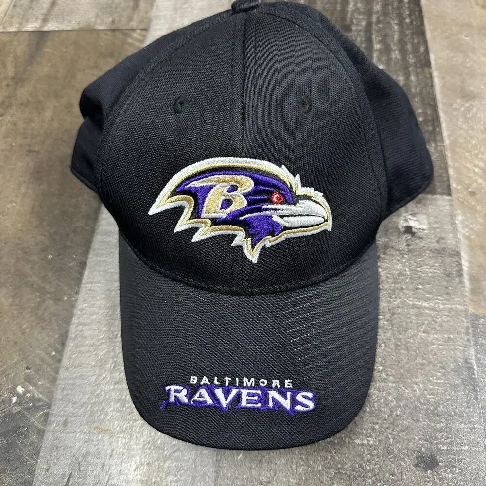 NFL Team Apparel‎ Baltimore Ravens Cap Hat One Size Black